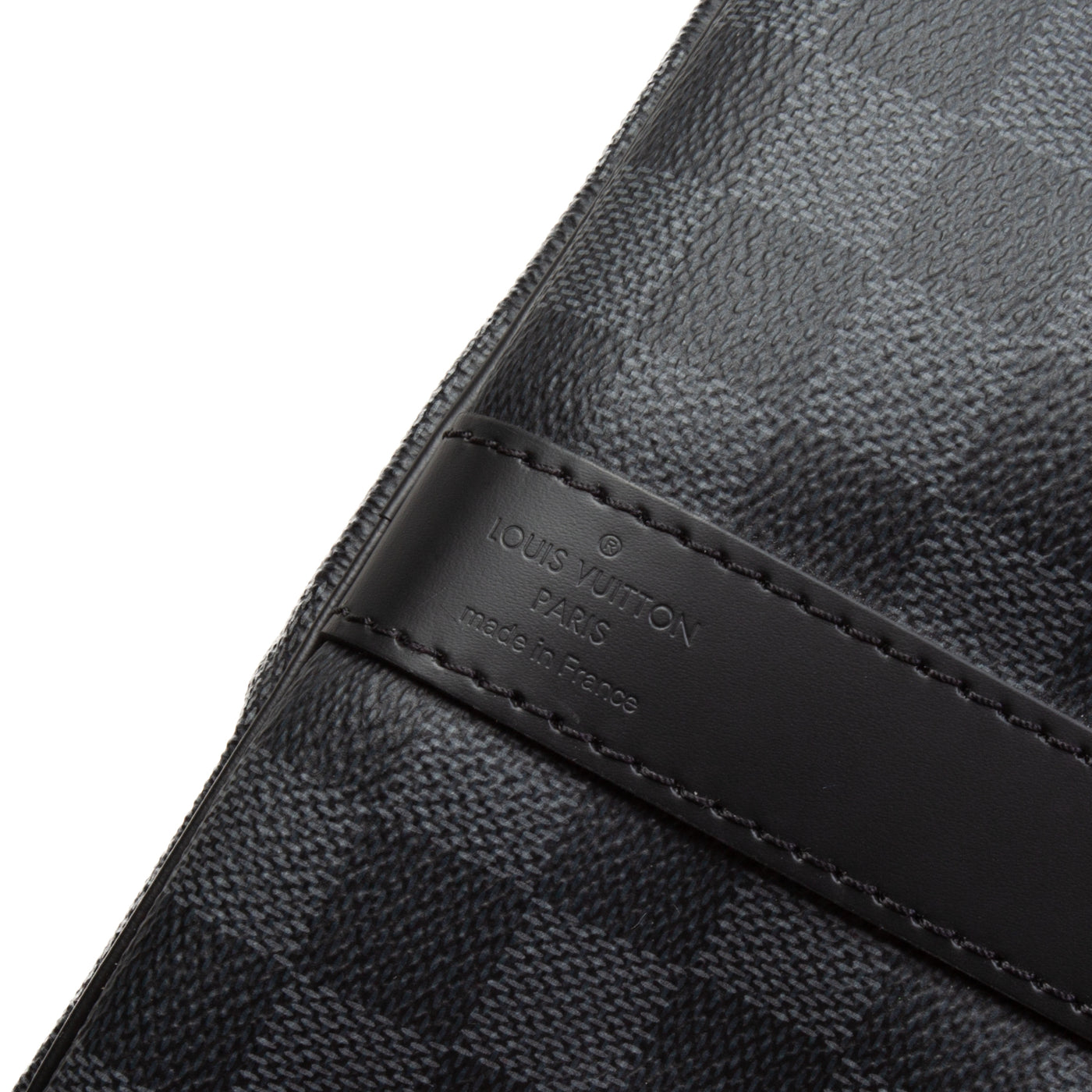 LOUIS VUITTON Damier Graphite Keepall Bandouliere 45