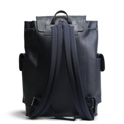 LOUIS VUITTON Christopher PM Backpack - Navy Blue