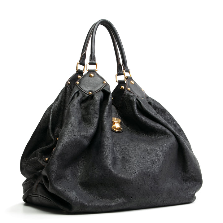 LOUIS VUITTON Mahina Hobo XXL Black-  OUTLET FINAL SALE