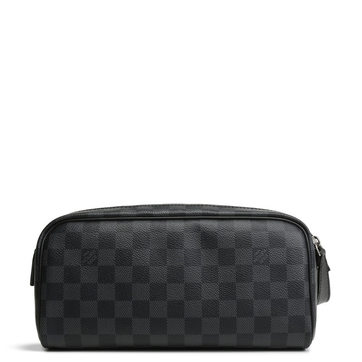 LOUIS VUITTON Damier Graphite Dopp Kit Toiletry Pouch