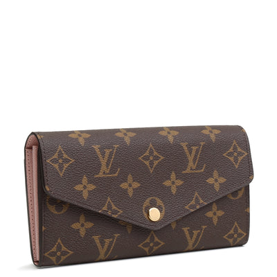 LOUIS VUITTON Monogram Sarah Wallet