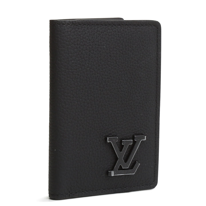 LOUIS VUITTON LV Aerogram Pocket Organizer - Black