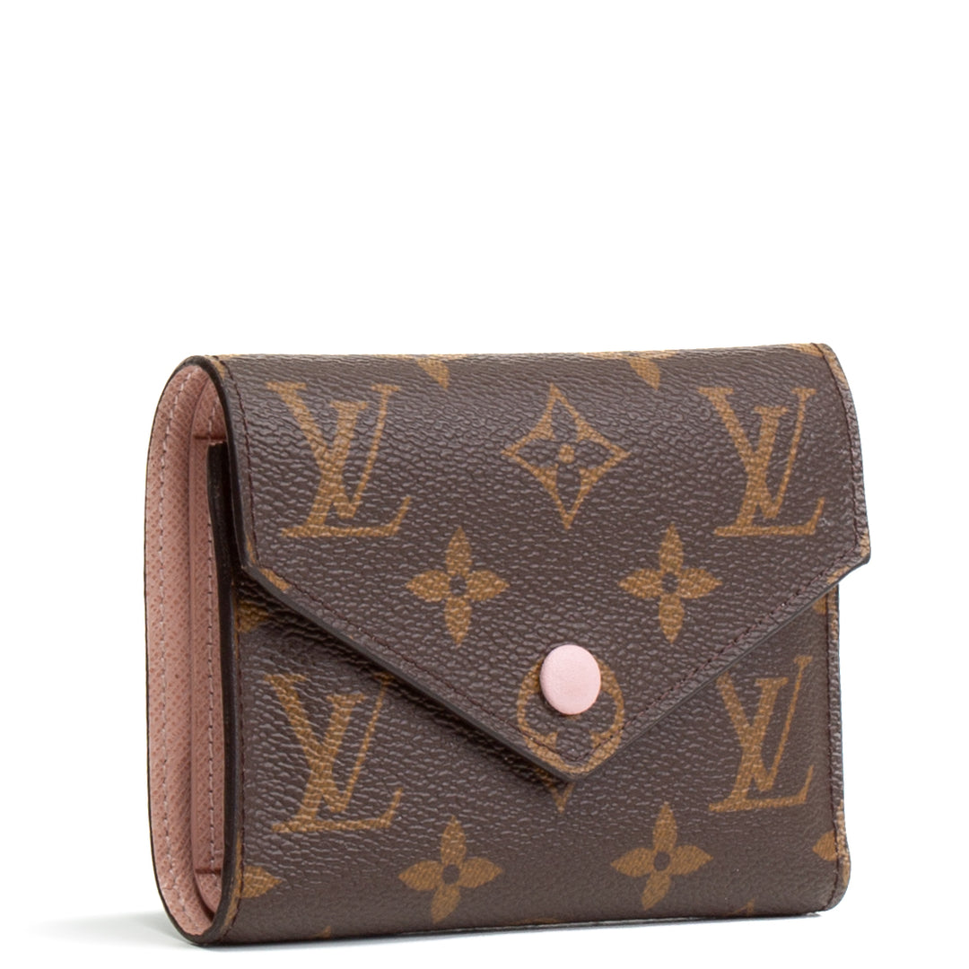 LOUIS VUITTON Monogram Victorine Wallet - Rose Ballerine