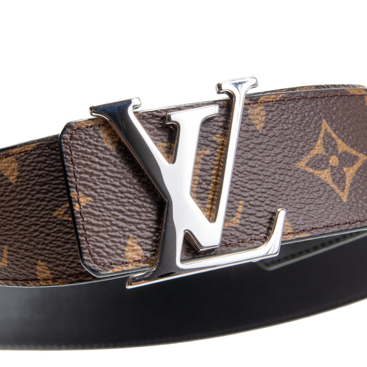 LOUIS VUITTON Monogram Reversible Initiales Belt