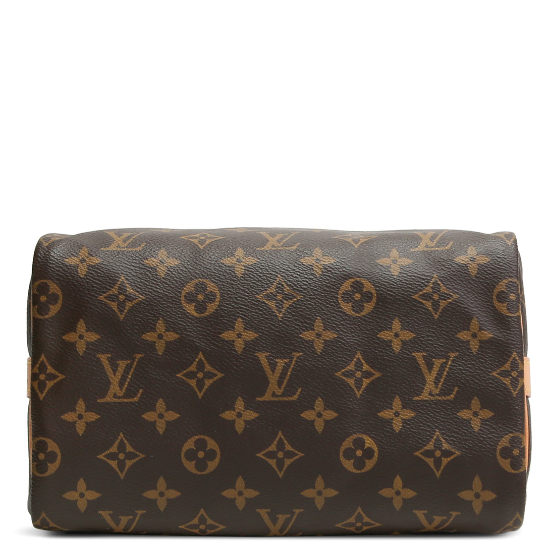 LOUIS VUITTON Monogram Speedy Bandouliere 25