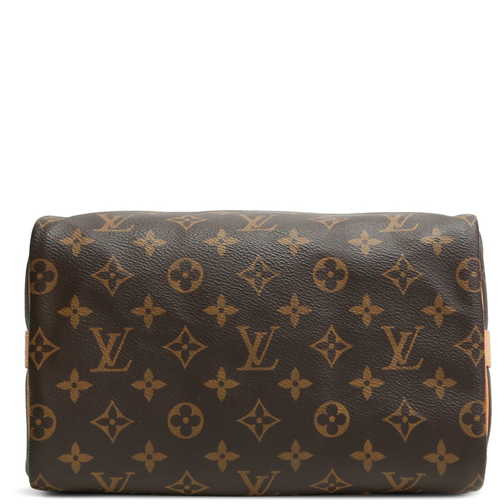 LOUIS VUITTON Monogram Speedy Bandouliere 25