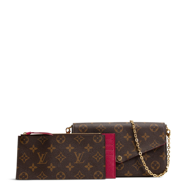 LOUIS VUITTON Monogram Felicie w/ Insert