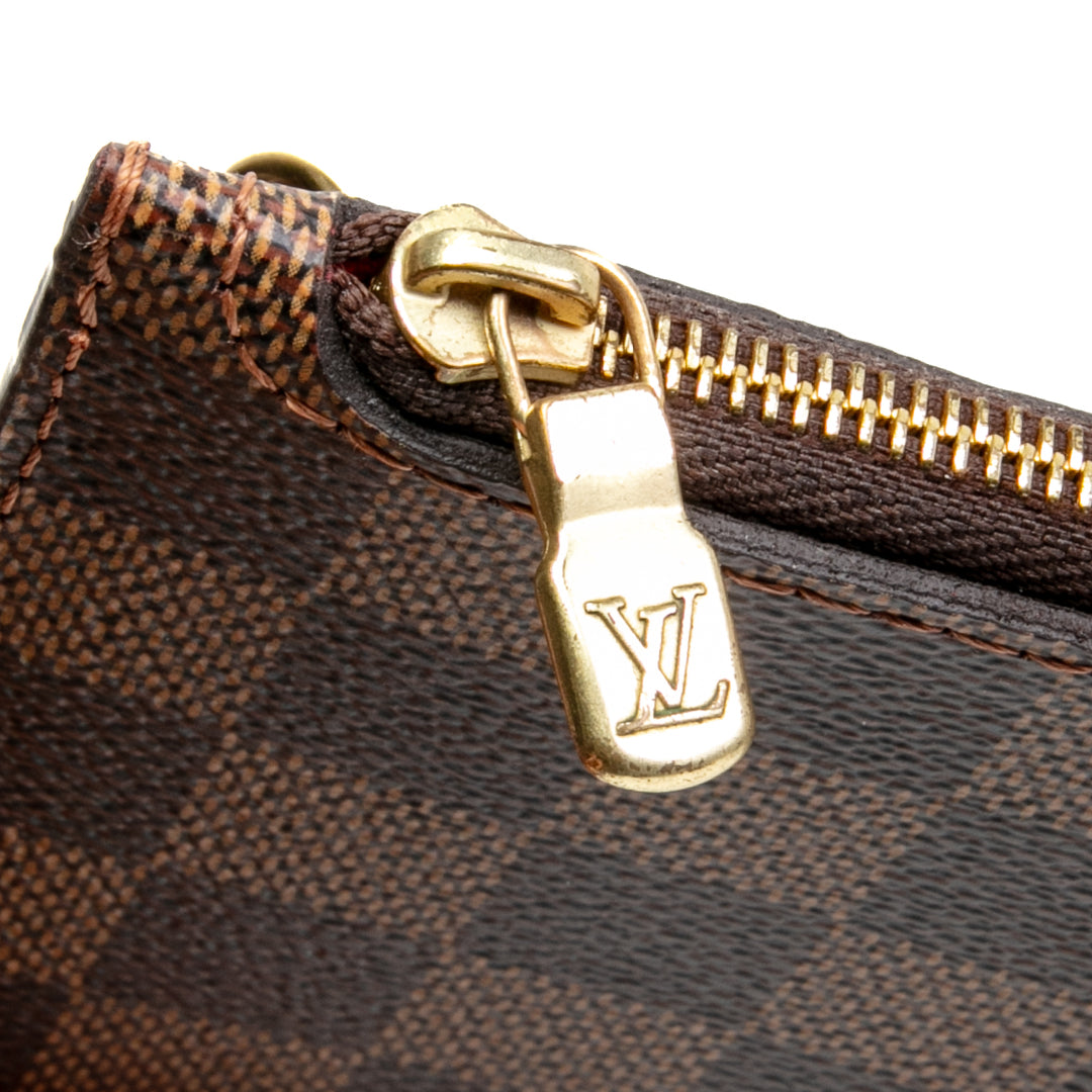 Louis Vuitton Damier Ebene Neverle Pochette/Beutel