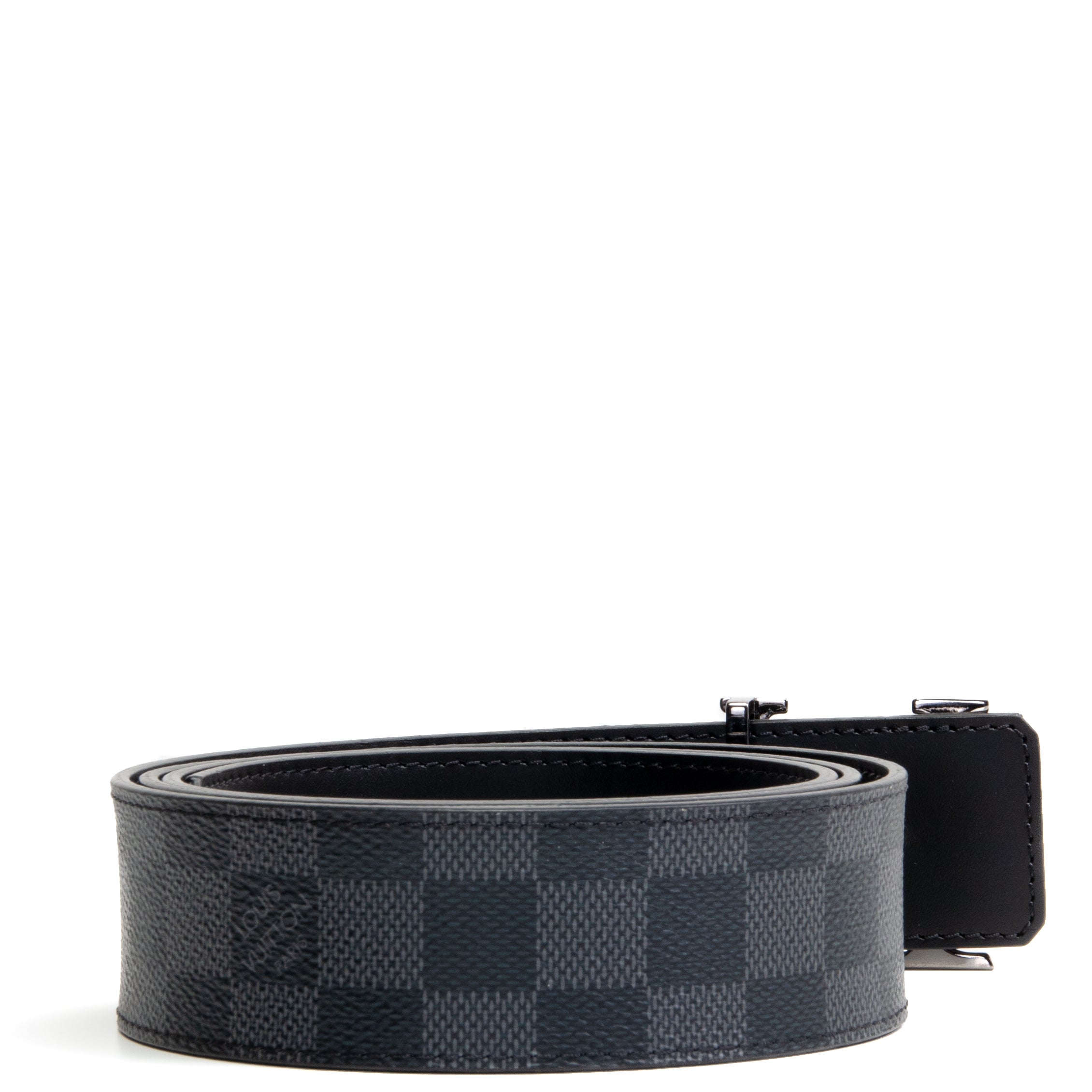 Louis hot VUITTON Damier Graphite Initiales Belt