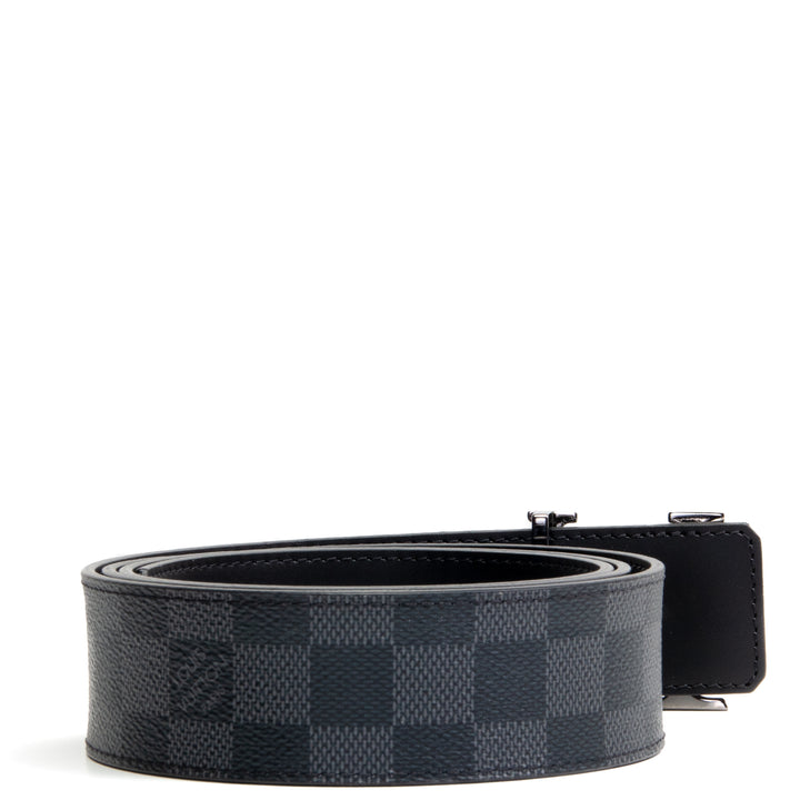 LOUIS VUITTON Initiales 40mm Reversible Belt - Damier Graphite