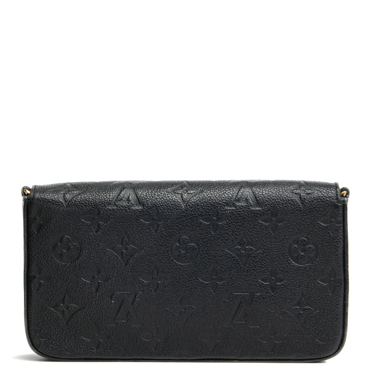 LOUIS VUITTON Fèlicie Pochette - Black (w/ Inserts)