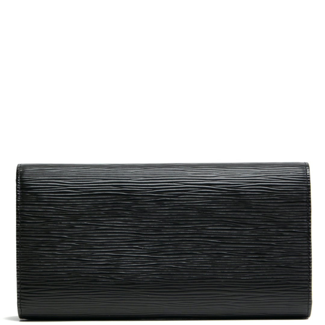 LOUIS VUITTON Vintage Sarah Wallet - Black