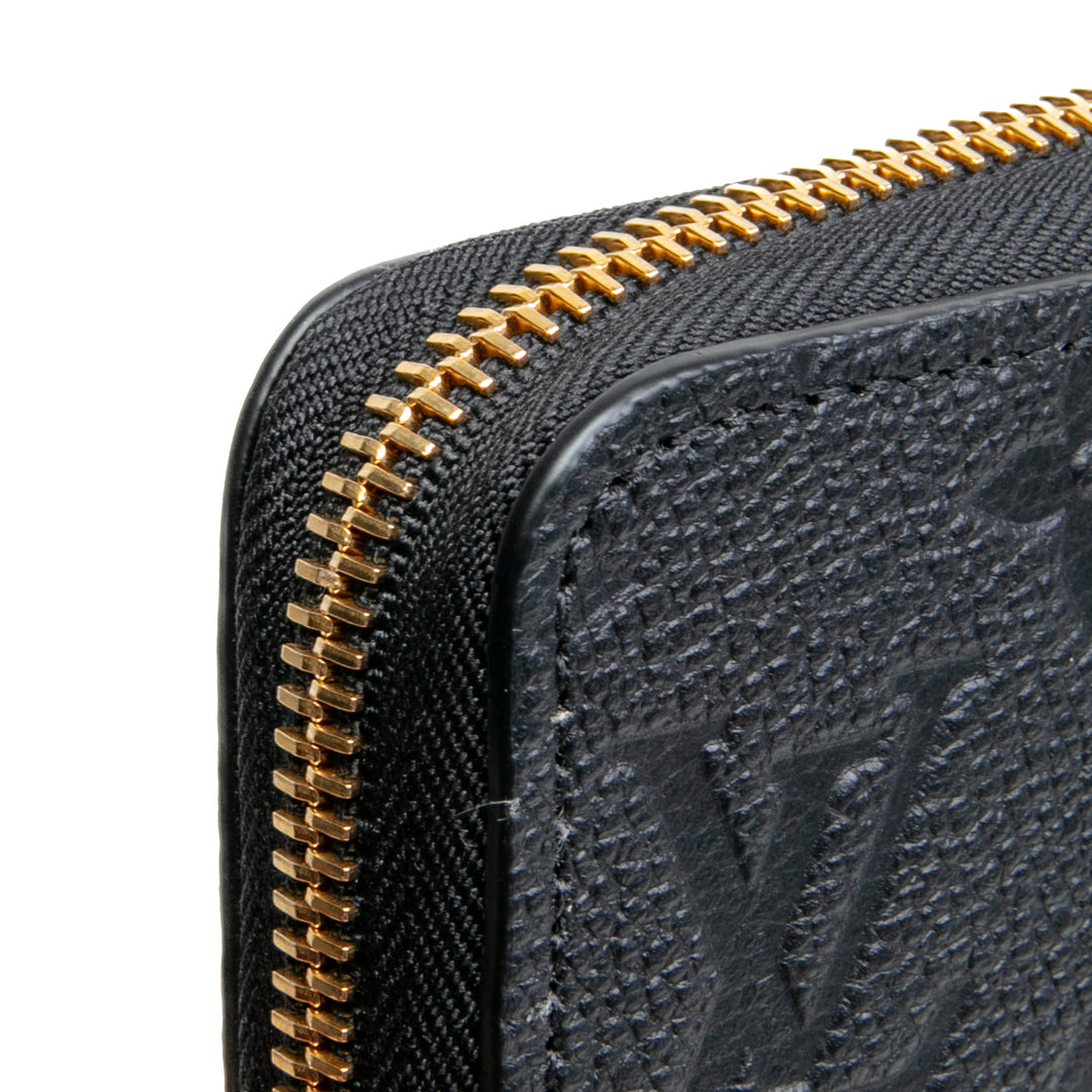 LOUIS VUITTON Zippy Wallet - Black