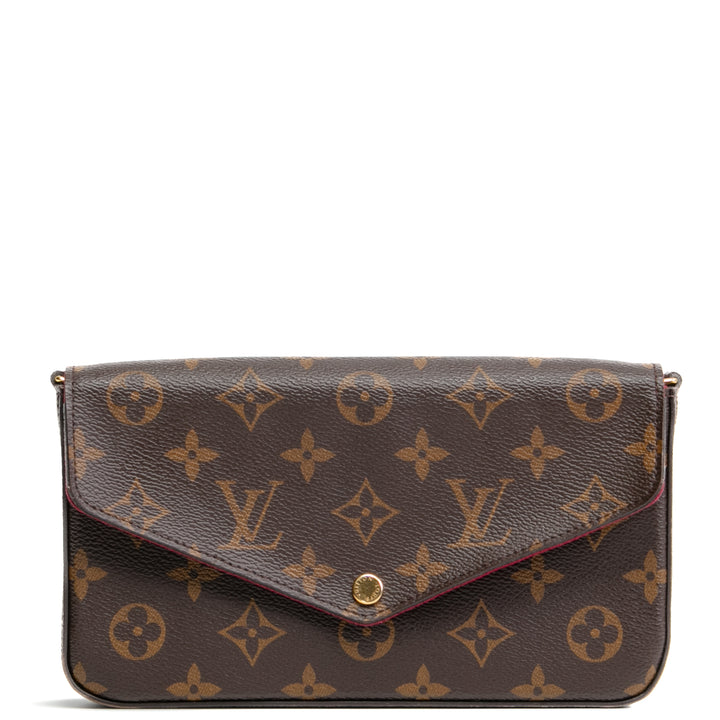 Louis Vuitton - Felicie Pochette Monogramm - mit/ 2 Einsätzen