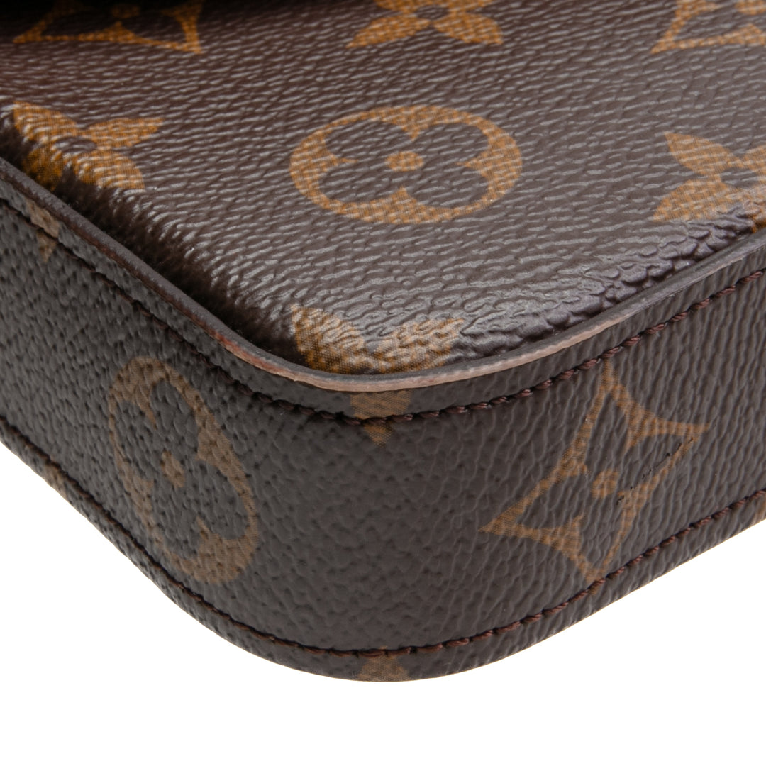 Louis Vuitton - Felicie Pochette Monogramm - mit/ 2 Einsätzen