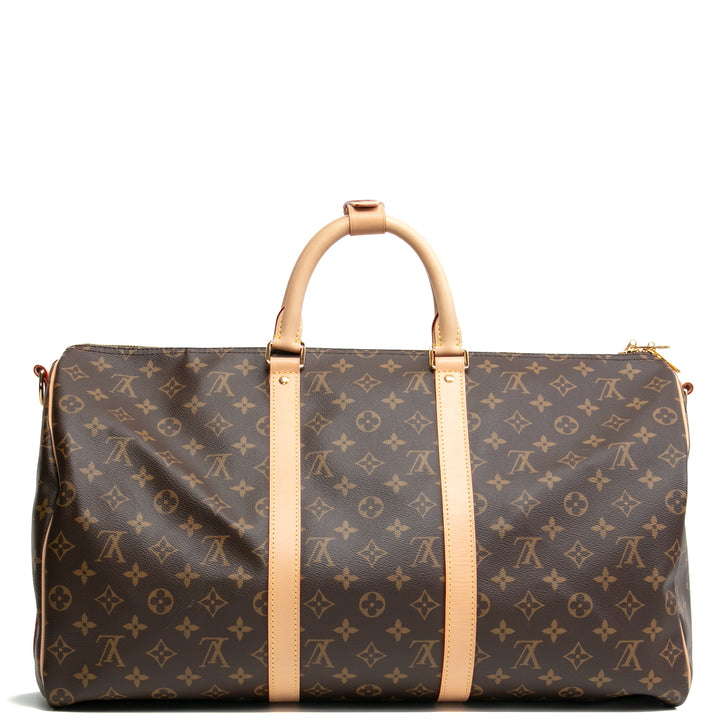 LOUIS VUITTON Monogram Keepall Bandouliere 50