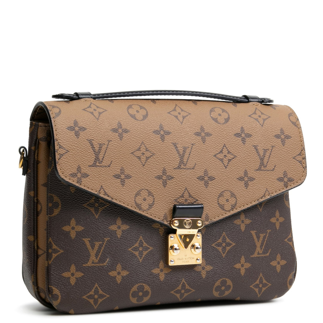 Louis Vuitton Pochette Metis Monogramm umgekehrt