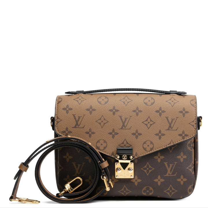 Louis Vuitton Pochette Metis Monogramm umgekehrt