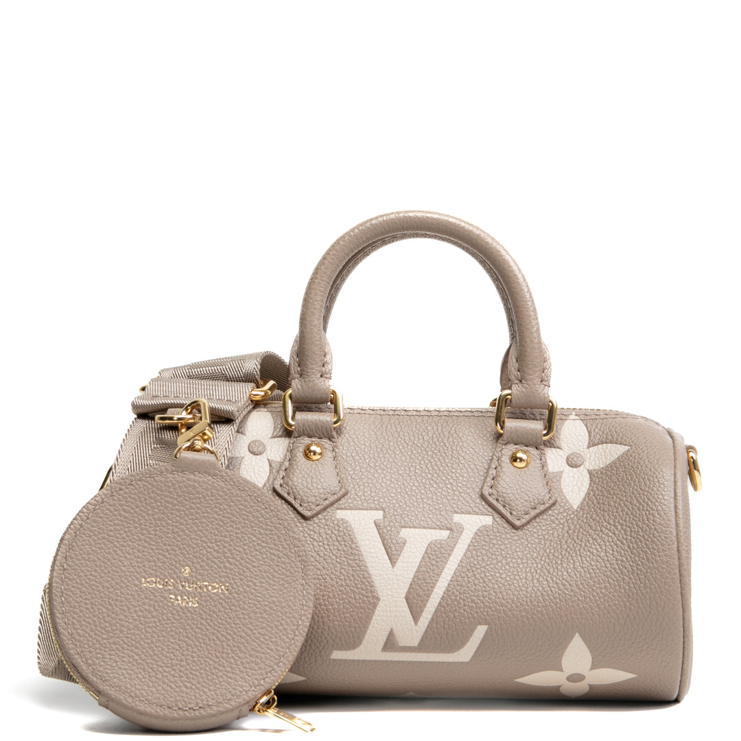 LOUIS VUITTON Papillon BB Bag - Bicolor Tourterelle