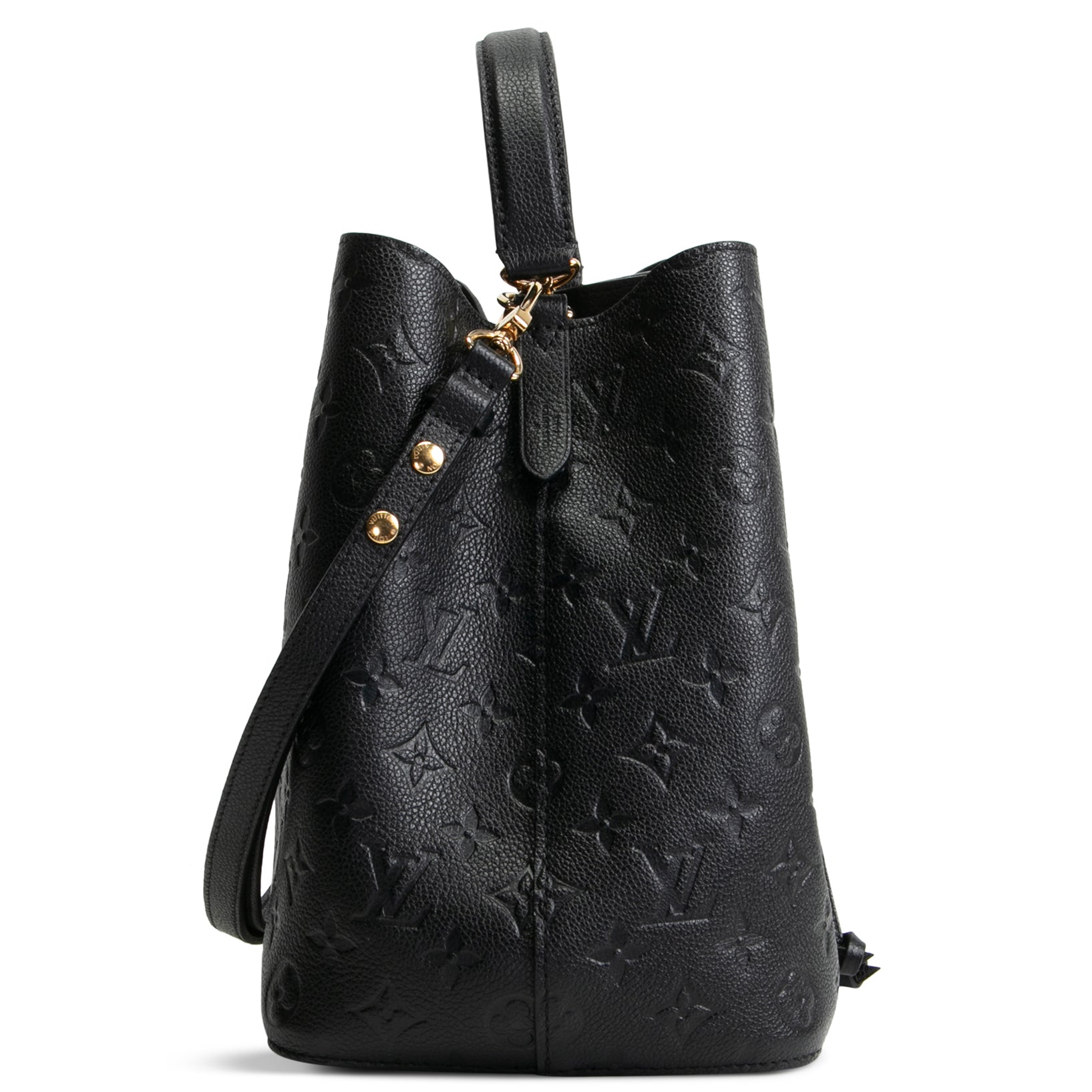 LOUIS VUITTON Monogram Empreinte NeoNoe MM - Black – ALB