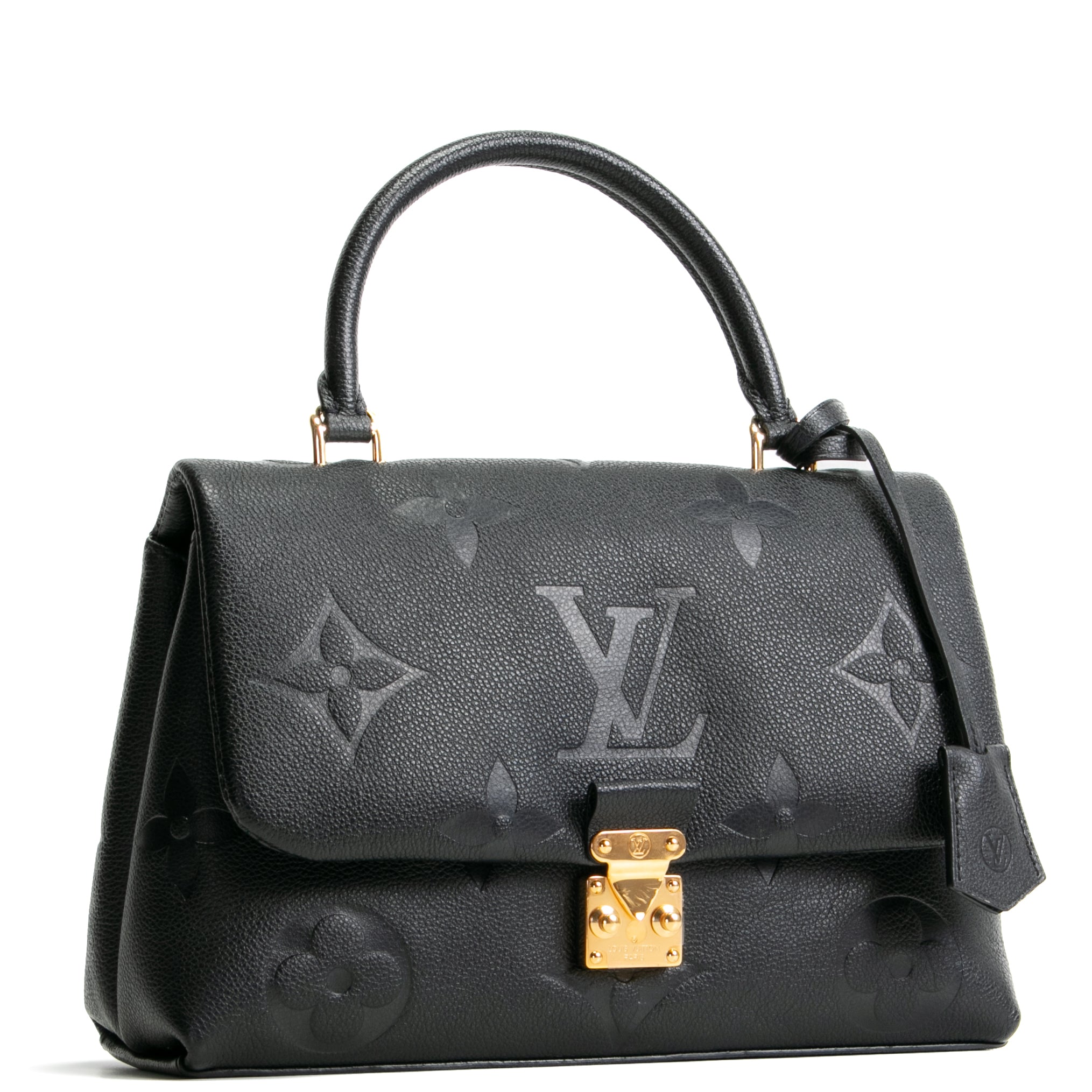 希少品【LOUIS VUITTON】Madeleine MM Monogram Empreinte Black LOUIS VUITTON Monogram Empreinte Madeleine MM - Black – ALB