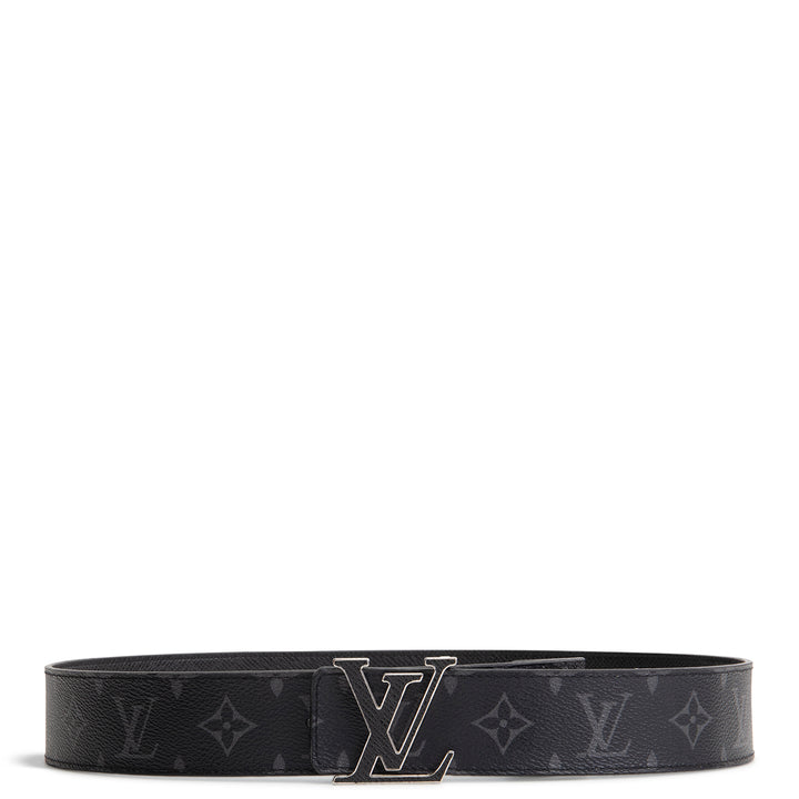 LOUIS VUITTON Monogram Eclipse Initiales Belt - OUTLET FINAL SALE