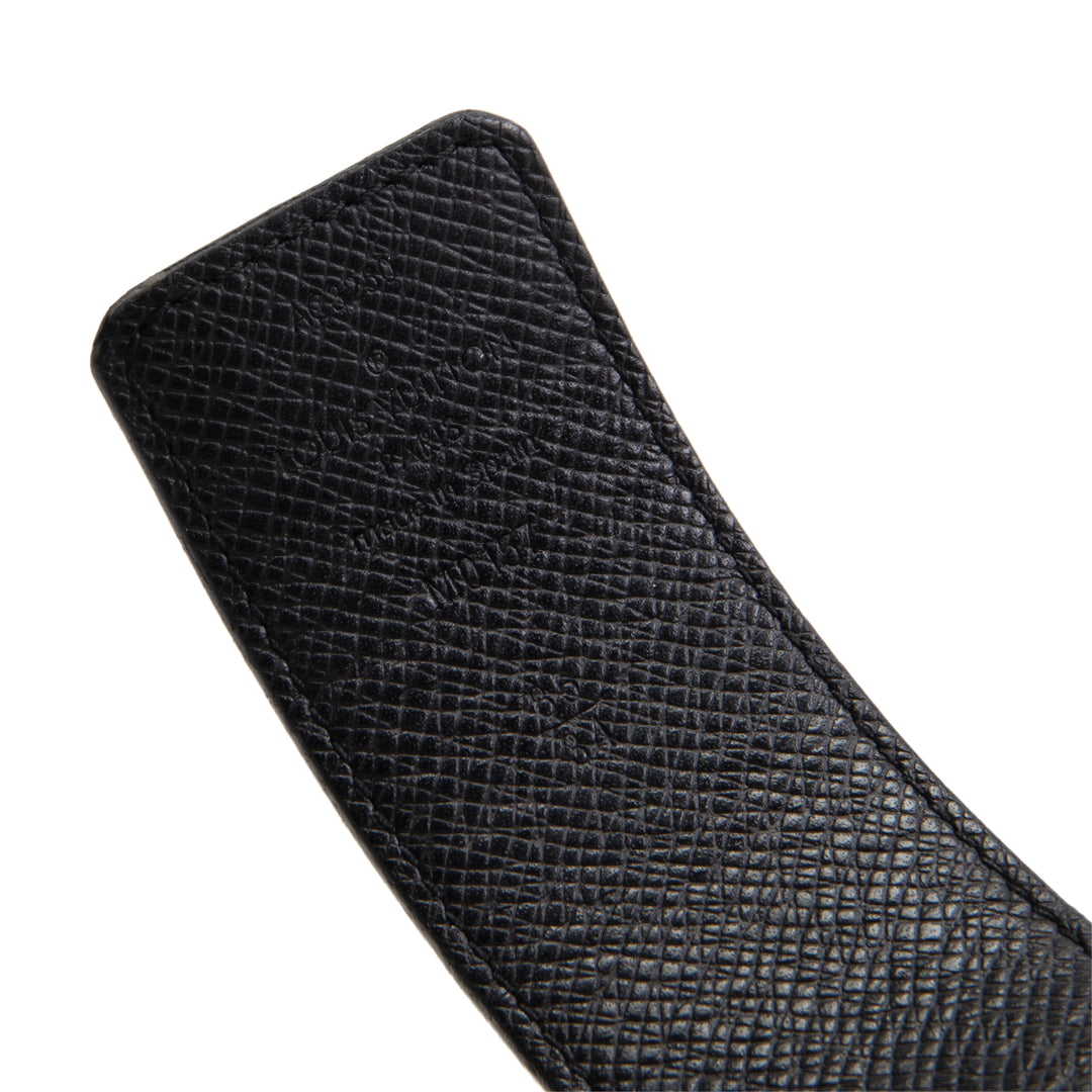 LOUIS VUITTON Monogram Eclipse Initiales Belt - OUTLET FINAL SALE