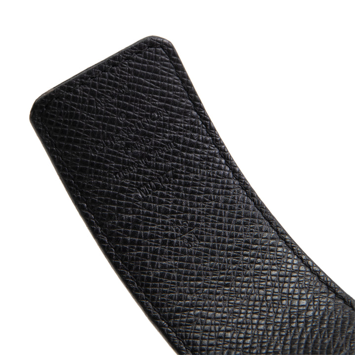 LOUIS VUITTON Monogram Eclipse Initiales Belt - OUTLET FINAL SALE