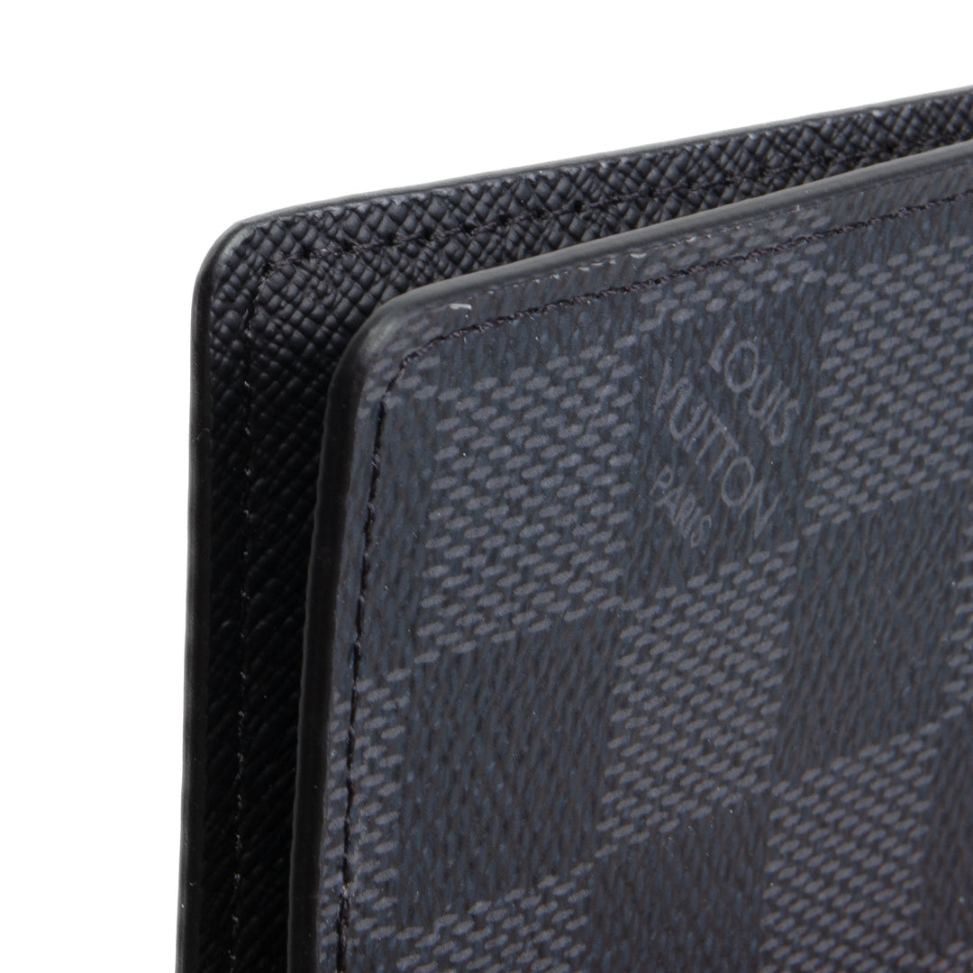 LOUIS VUITTON Damier Graphite Discovery Slim Wallet