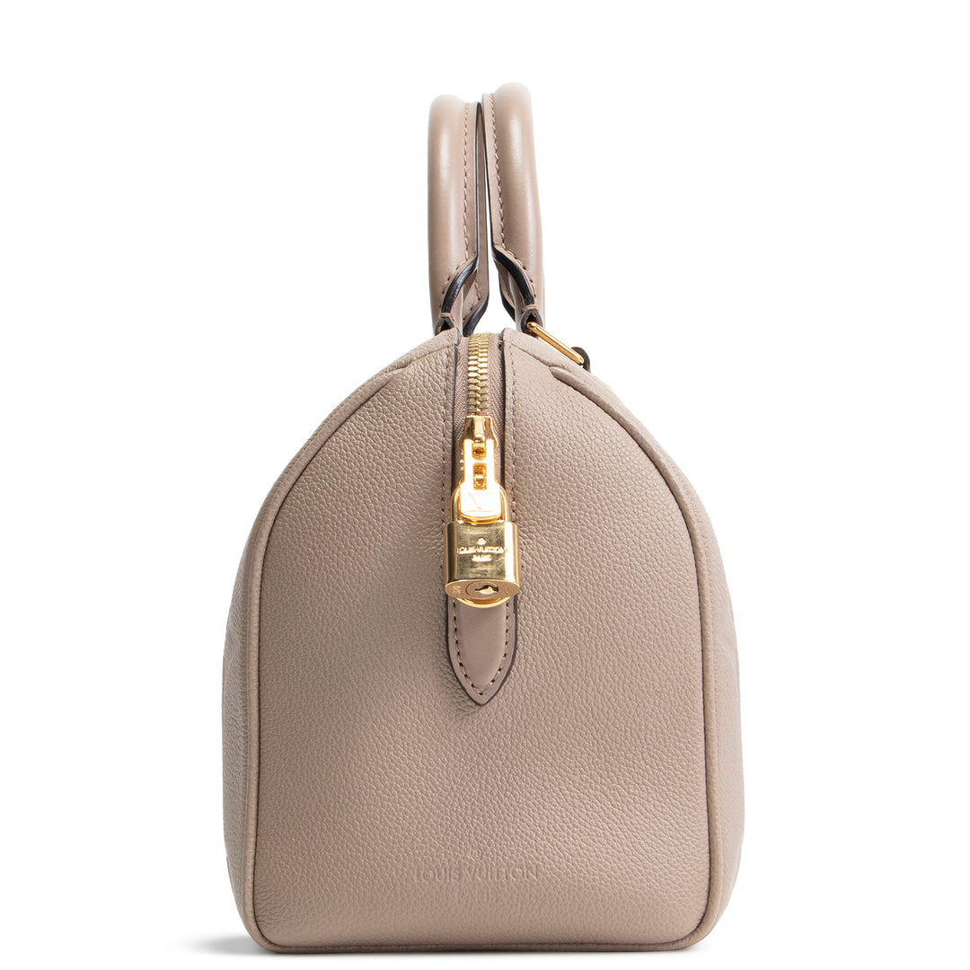 LOUIS VUITTON Monogram Empreinte Speedy Bandouliere 25 - Turtledove