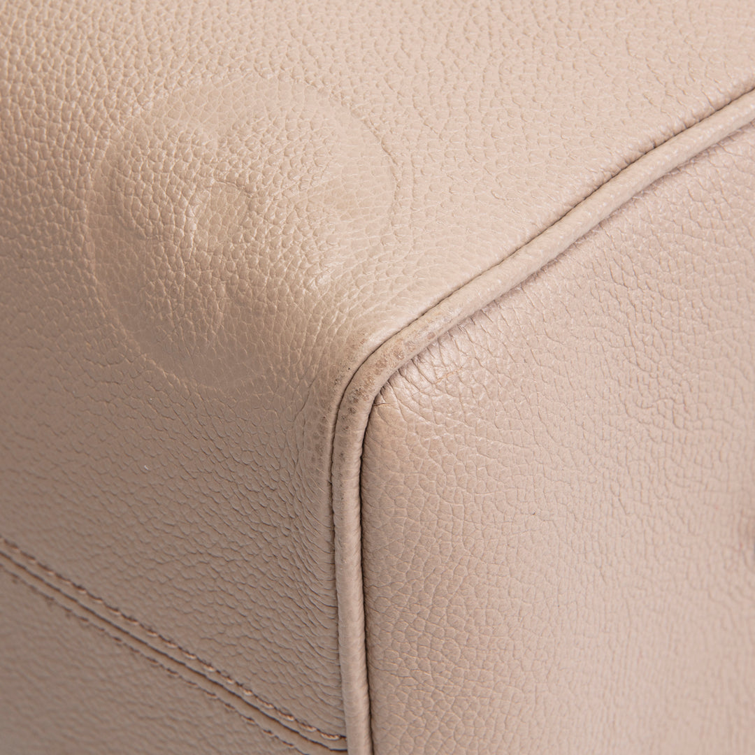 LOUIS VUITTON Monogram Empreinte Speedy Bandouliere 25 - Turtledove