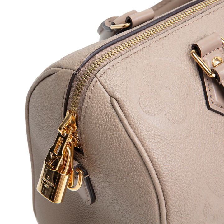 LOUIS VUITTON Monogram Empreinte Speedy Bandouliere 25 - Turtledove
