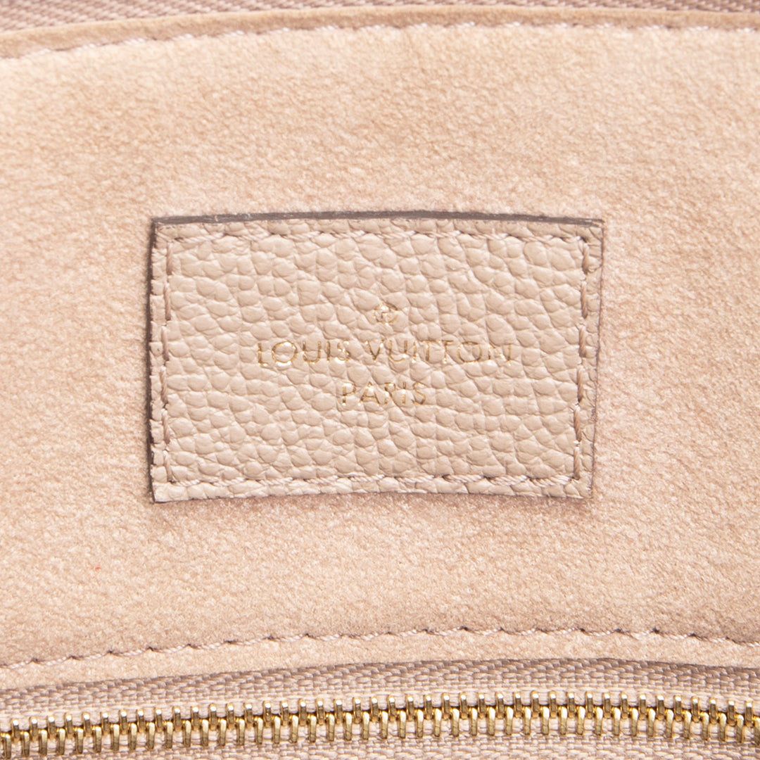 LOUIS VUITTON Monogram Empreinte Speedy Bandouliere 25 - Turtledove