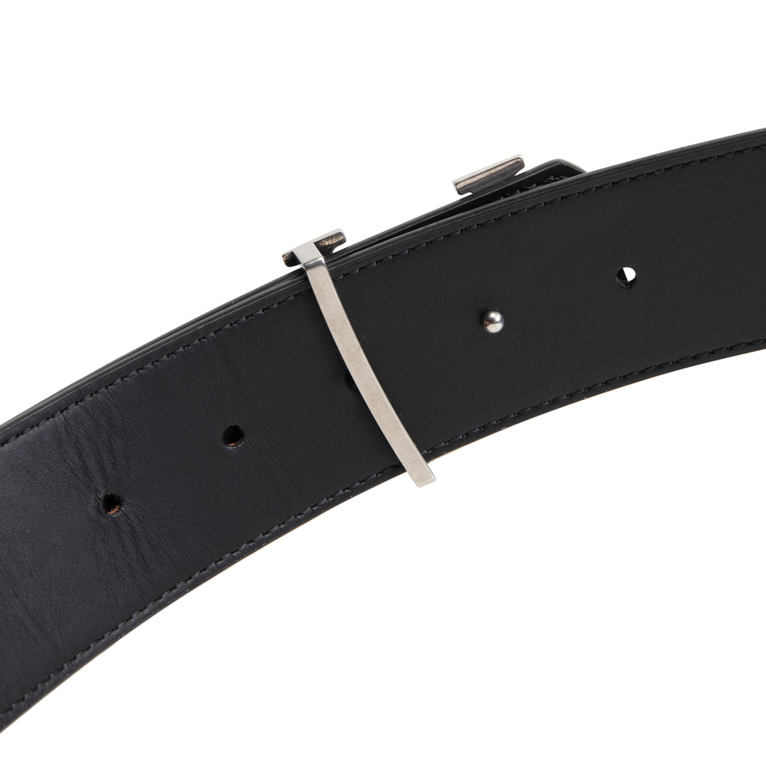 LOUIS VUITTON Brushed Monogram Cowhide 40mm Belt