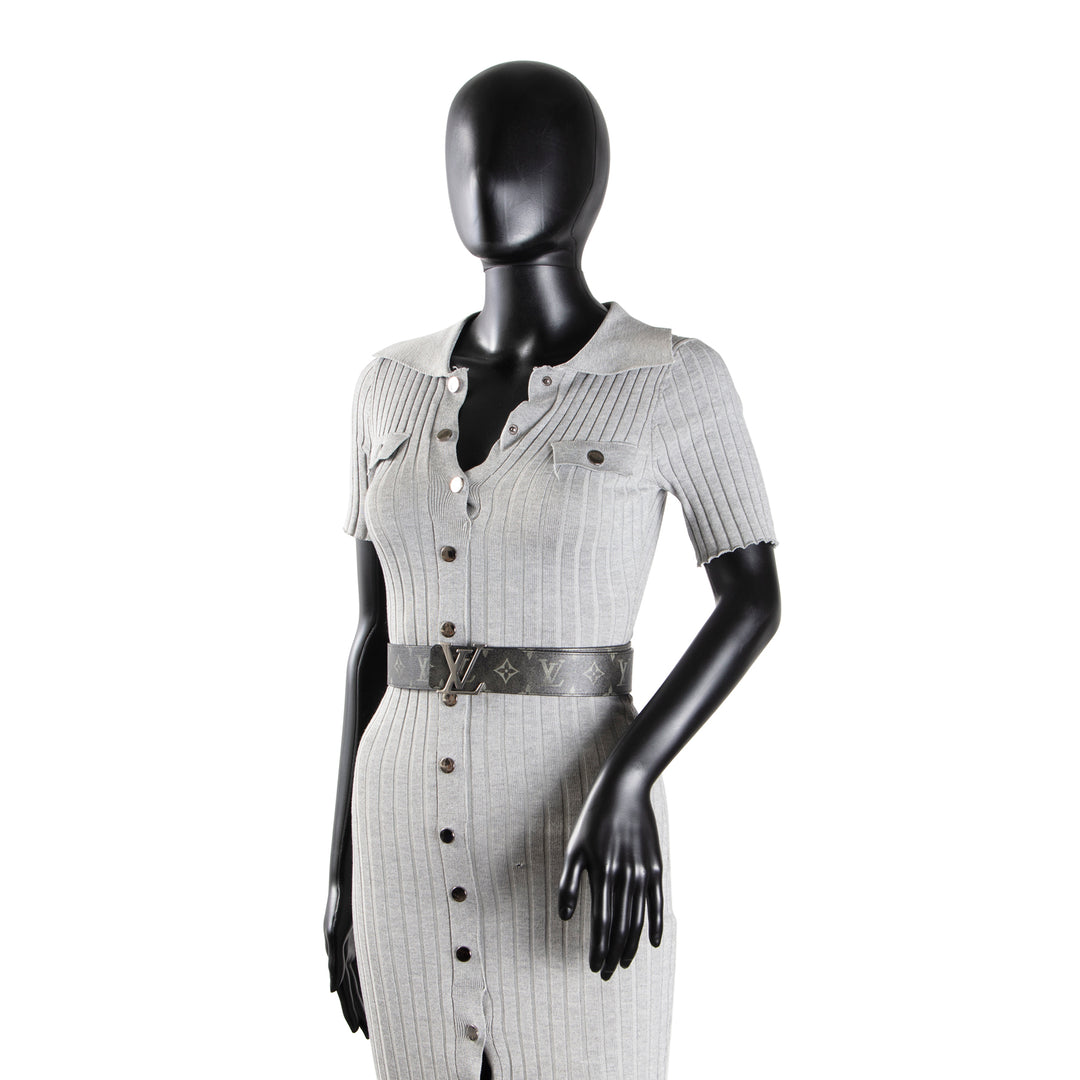 LOUIS VUITTON Brushed Monogram Cowhide 40mm Belt