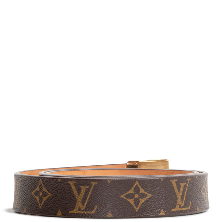 LOUIS VUITTON Vintage Ceinture Carre Belt Monogram