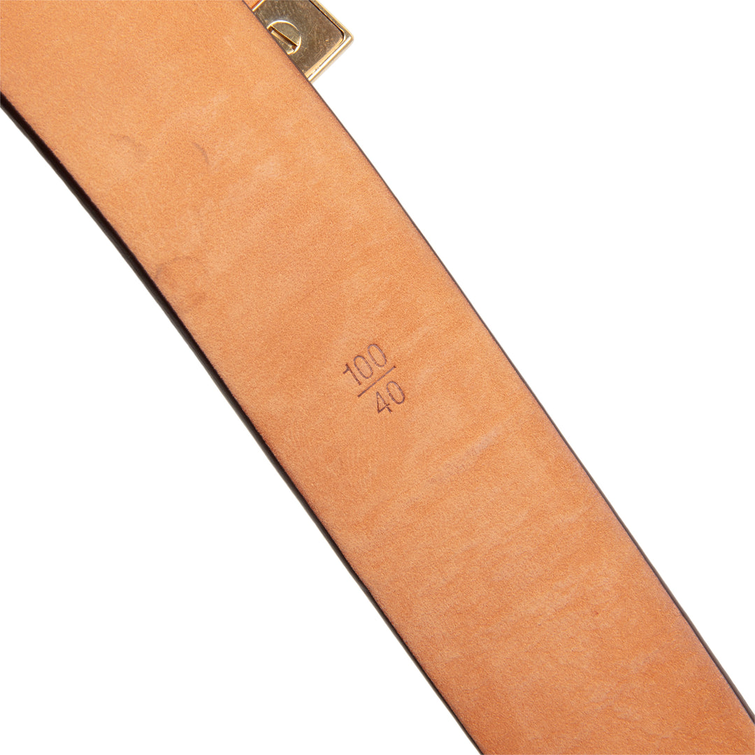 LOUIS VUITTON Vintage Ceinture Carre Belt Monogram