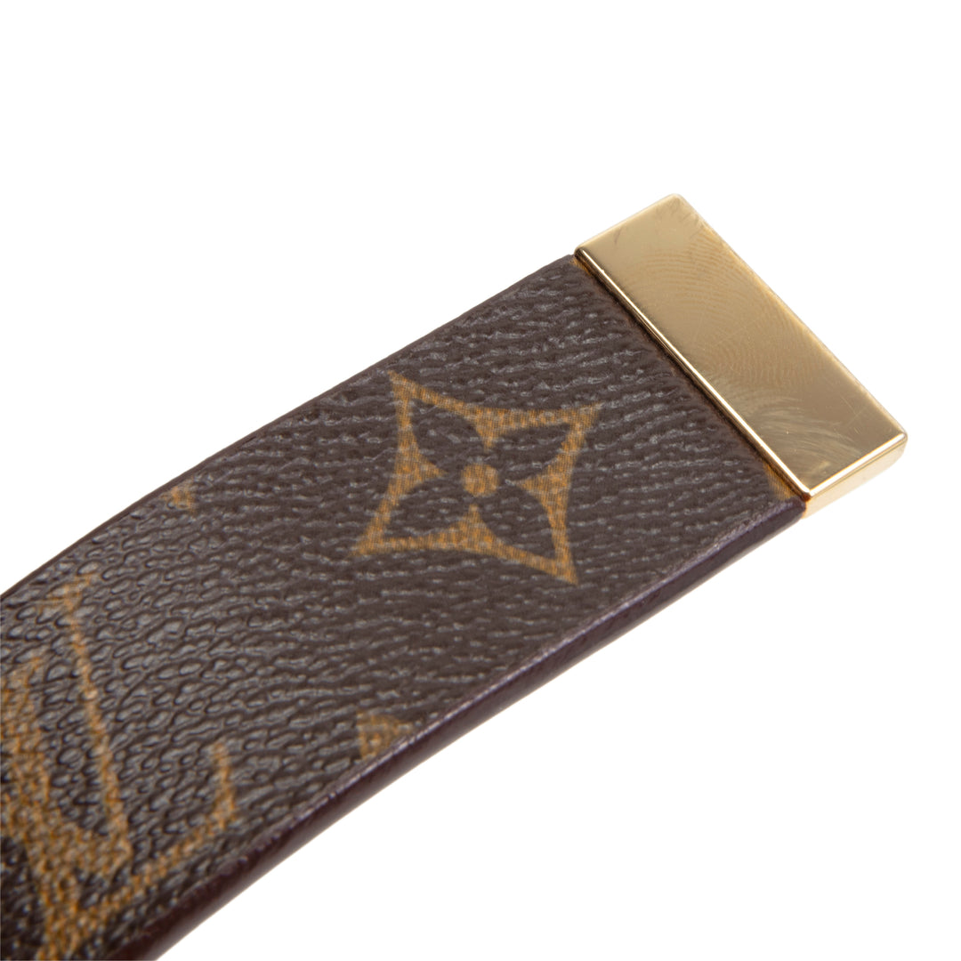 LOUIS VUITTON Vintage Ceinture Carre Belt Monogram