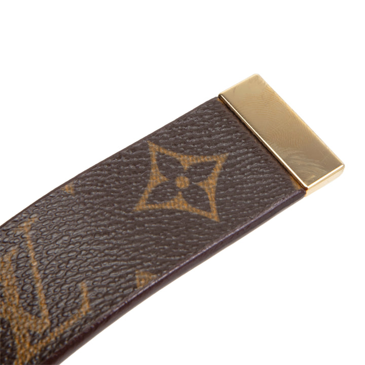 LOUIS VUITTON Vintage Ceinture Carre Belt Monogram