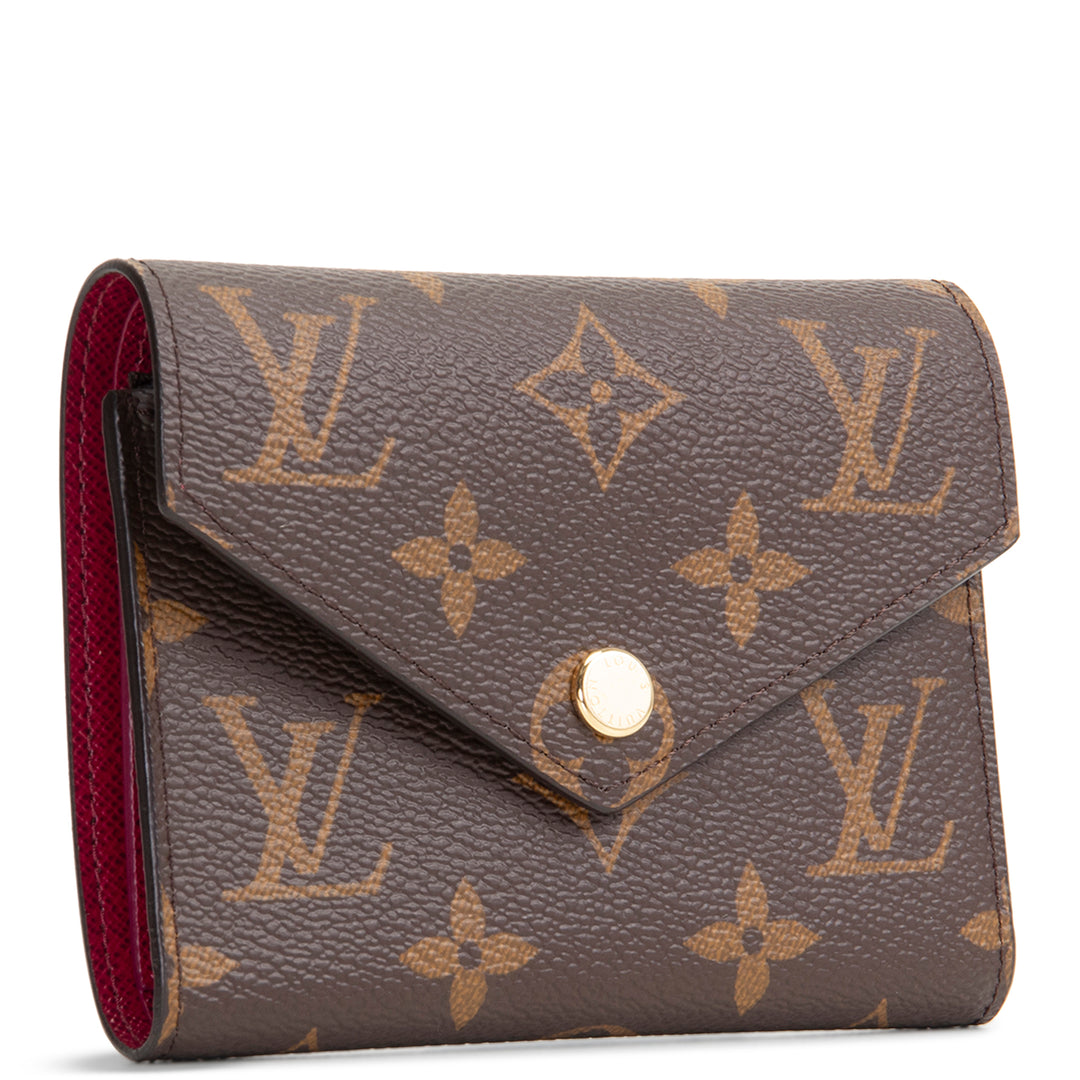 LOUIS VUITTON Monogram Victorine Wallet - Fuschia
