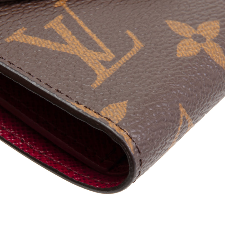 LOUIS VUITTON Monogram Victorine Wallet - Fuschia