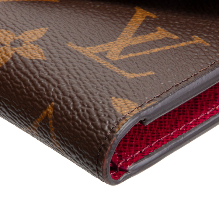 LOUIS VUITTON Monogram Victorine Wallet - Fuschia