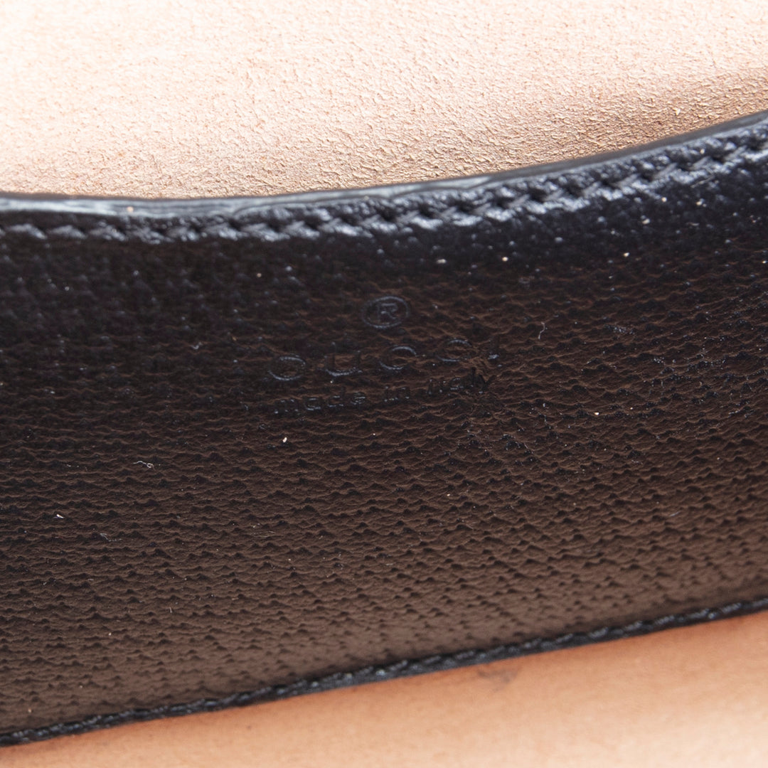 GUCCI Mini Diana Dome Bamboo Top Handle - Black