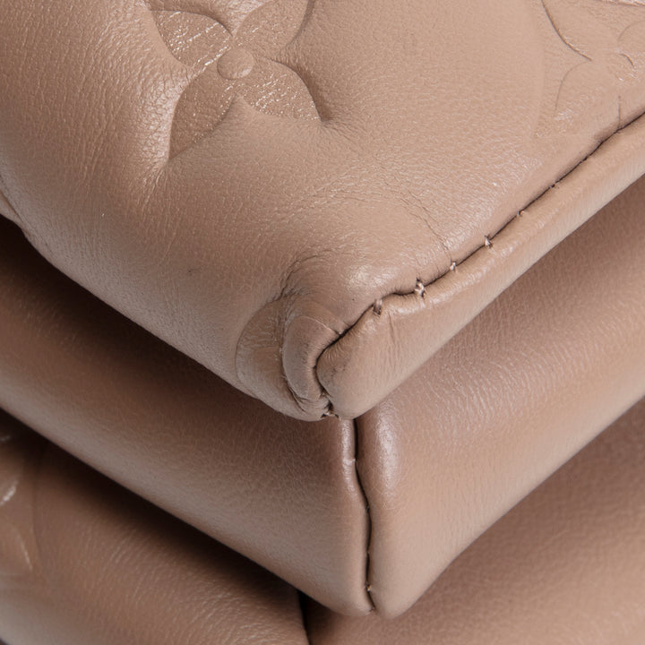 LOUIS VUITTON Embossed Coussin PM - Turtledove/Taupe