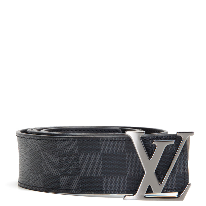 LOUIS VUITTON Initiales Reversible 40 MM Belt - Damier Graphite OUTLET FINAL SALE
