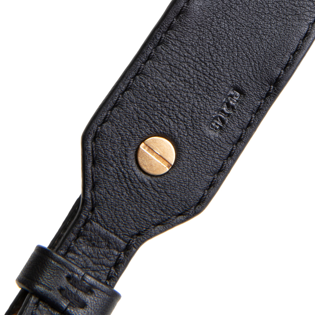 LOUIS VUITTON Bandouliere Strap XL Monogram w/ Black Leather