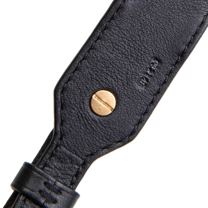 LOUIS VUITTON Bandouliere Strap XL Monogram w/ Black Leather