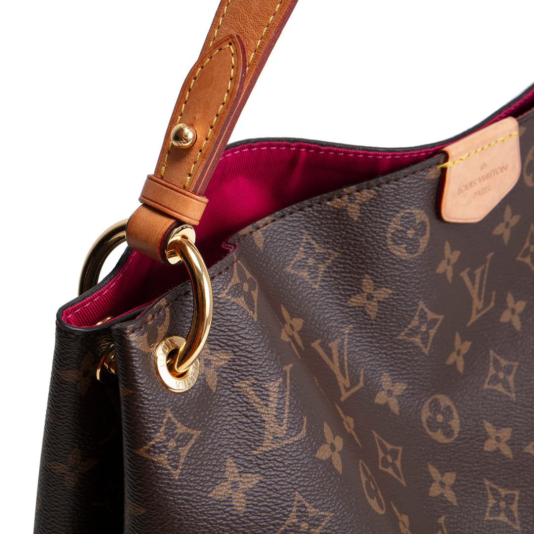 LOUIS VUITTON Monogram Graceful MM