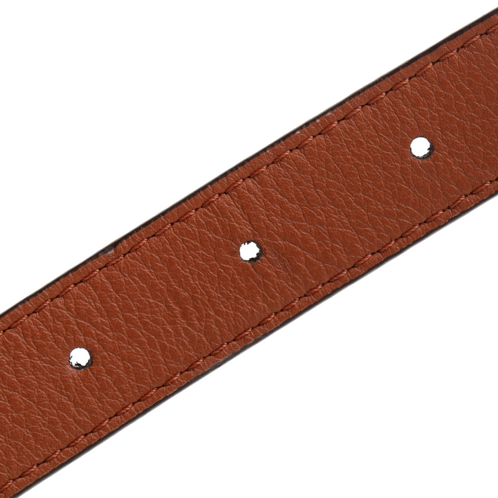 LOUIS VUITTON Reverse Monogram LV Circle Prime 20mm Reversible Belt