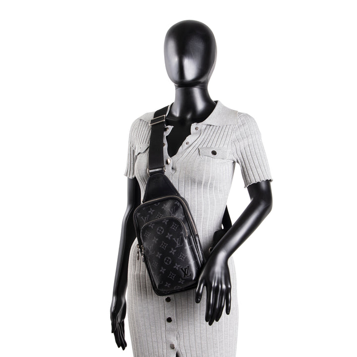 LOUIS VUITTON Monogram Eclipse Avenue Sling